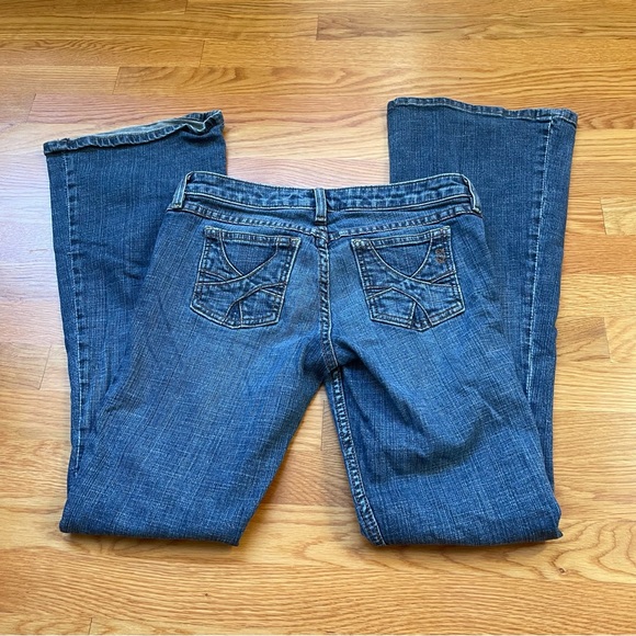 Juicy Couture Medium Wash Low Rise Flare Jeans - Picture 3 of 5